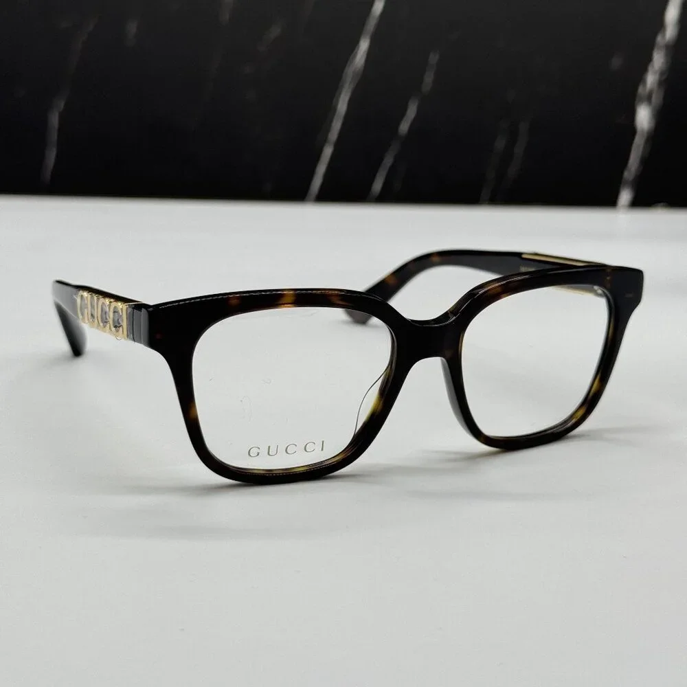 NEW GUCCI GG1192O 002 HAVANA WOMEN EYEGLASSES GUCCI